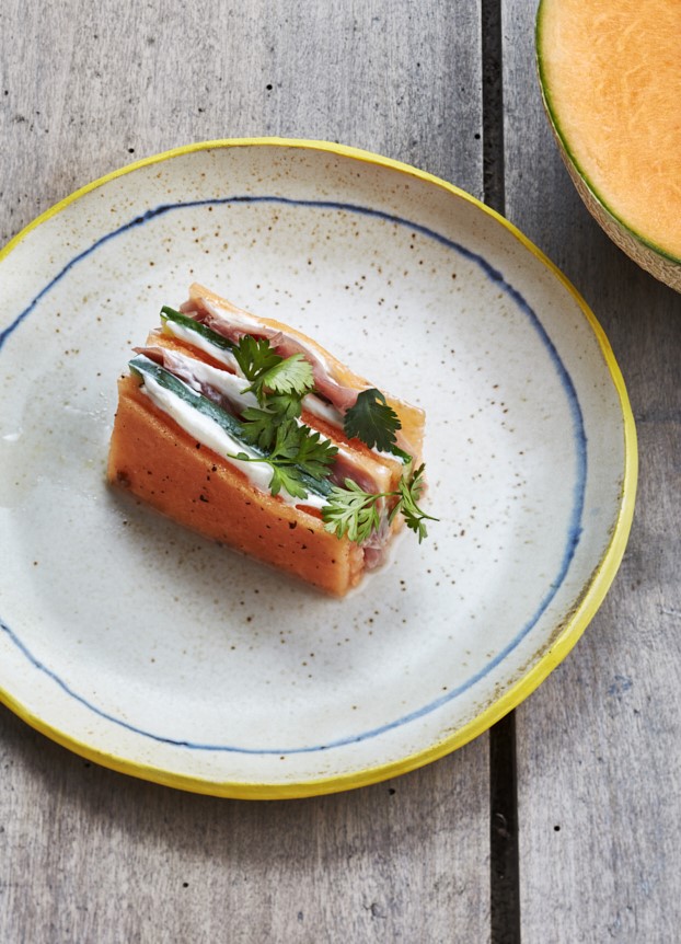 chef-beatrice-beatriz-gonzalez-assiettre-ceramique-bianina-rennes-melon-pickles